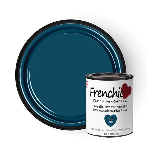 Frenchic Ultra Matte Décor and Furniture Paint, Steel Teal, Quart