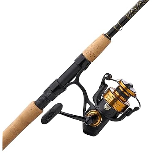Penn Spinfisher VII Spinning Reel and Fishing Rod Combo