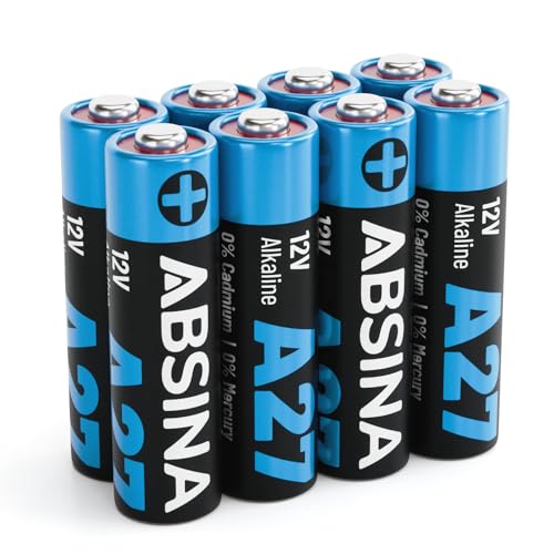 ABSINA Pila 27A 12V Mando Garaje y Mucho más