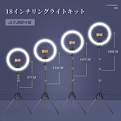 GSYXERGILES 超薄型軽量 リングライト スマホスタンド の商品画像 2