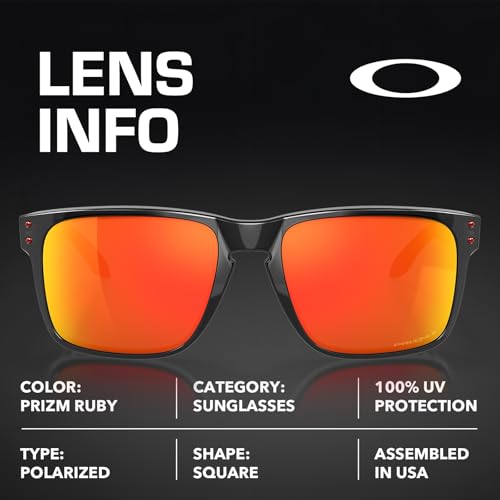 Image of Oakley HOLBROOK XL OO9417 Square Shape Sunglasses With Official Eyewear Kit | Men's Sunglasses