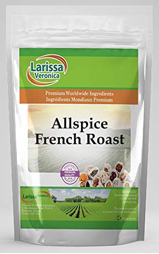 Allspice French Roast Coffee (Gourmet, Naturally Flavored, Whole Coffee Beans) (16 oz, ZIN: 546187)