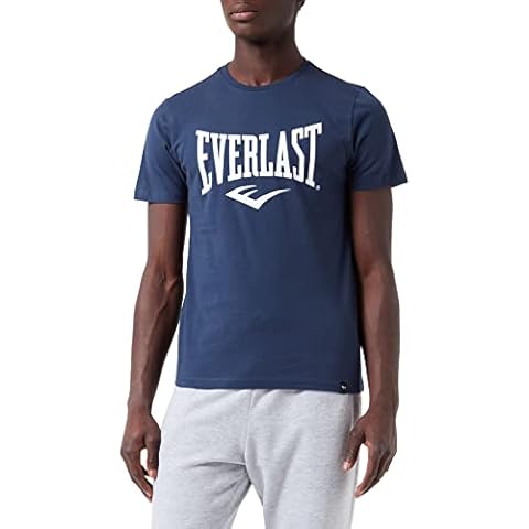 Camiseta estampada Everlast Deportiva para Hombre, Azul, L Cover