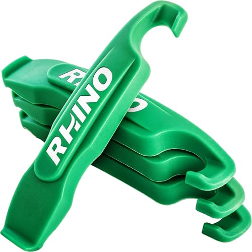 MOOVMOOV Rhino Palancas Desmontables Bici Reforzadas Kit 4 Palancas Herramienta Profesional para Quitar Neumáticos Tubeless y Cámara MTB Carretera Cambio de Cámara de Aire