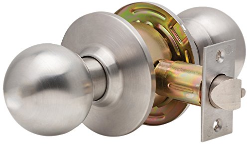 Dexter Commercial Hardware C2000-PASS-B-605 Ball Knob, Grade 2, Passage, Bright Brass