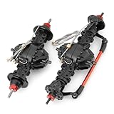 RC Achse Vollständig Für Tamiya Für Anhänger, Traktor, LKW, Metall Vorne Und Hinten, Mittlere...