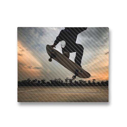 Image of MightySkins Carbon Fiber Skin Compatible with Alienware X14 R2 (2023) Full Wrap Kit - Ollie | Protective, Durable Textured Carbon Fiber Finish | Easy to Apply & Change Styles | Made in The USA