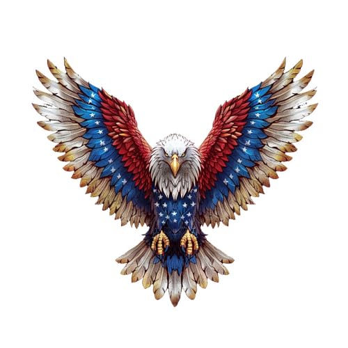 Dopetattoo America Flag 6 Sheets Temporary Tattoos for Men Adults