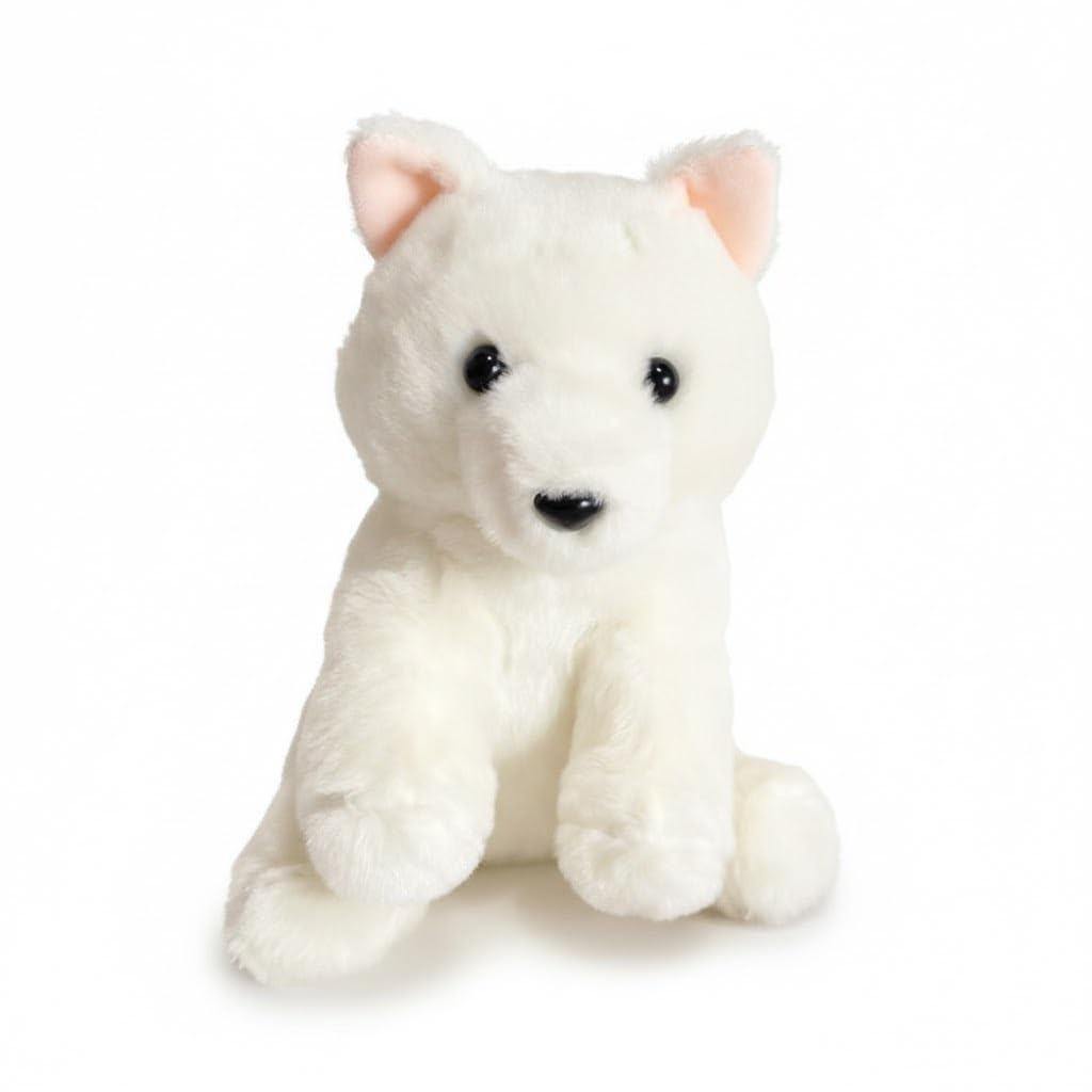 Peluche ourson blanc de collection aux finitions réalistes - 7