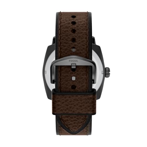 Image of Fossil Men's Watch, Machine Quartz Stainless Steel Three-Hand Watch for Men