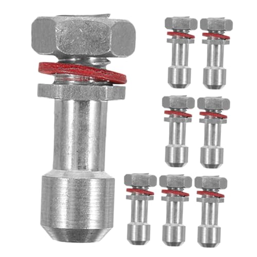 Holibanna 8 Piezas Accesorios para válvulas de Escape Partes inducción respiradero liberar Tubo Suministro de Cocina válvula de Piezas de Repuesto de Aluminio