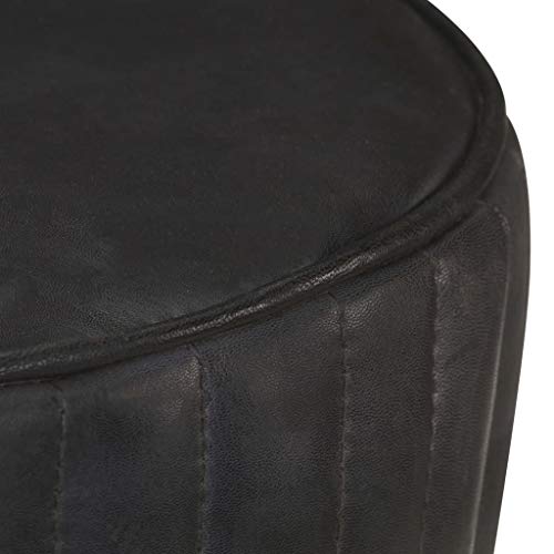 Tabouret de bar cuisine en cuir véritable pour îlot central