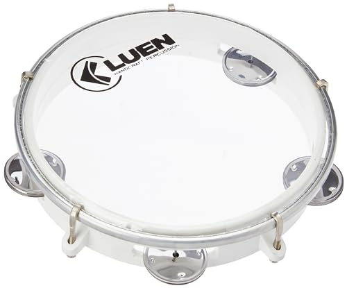 Pandeiro Abs Branco Junior Pele Cristal 08'- Luen