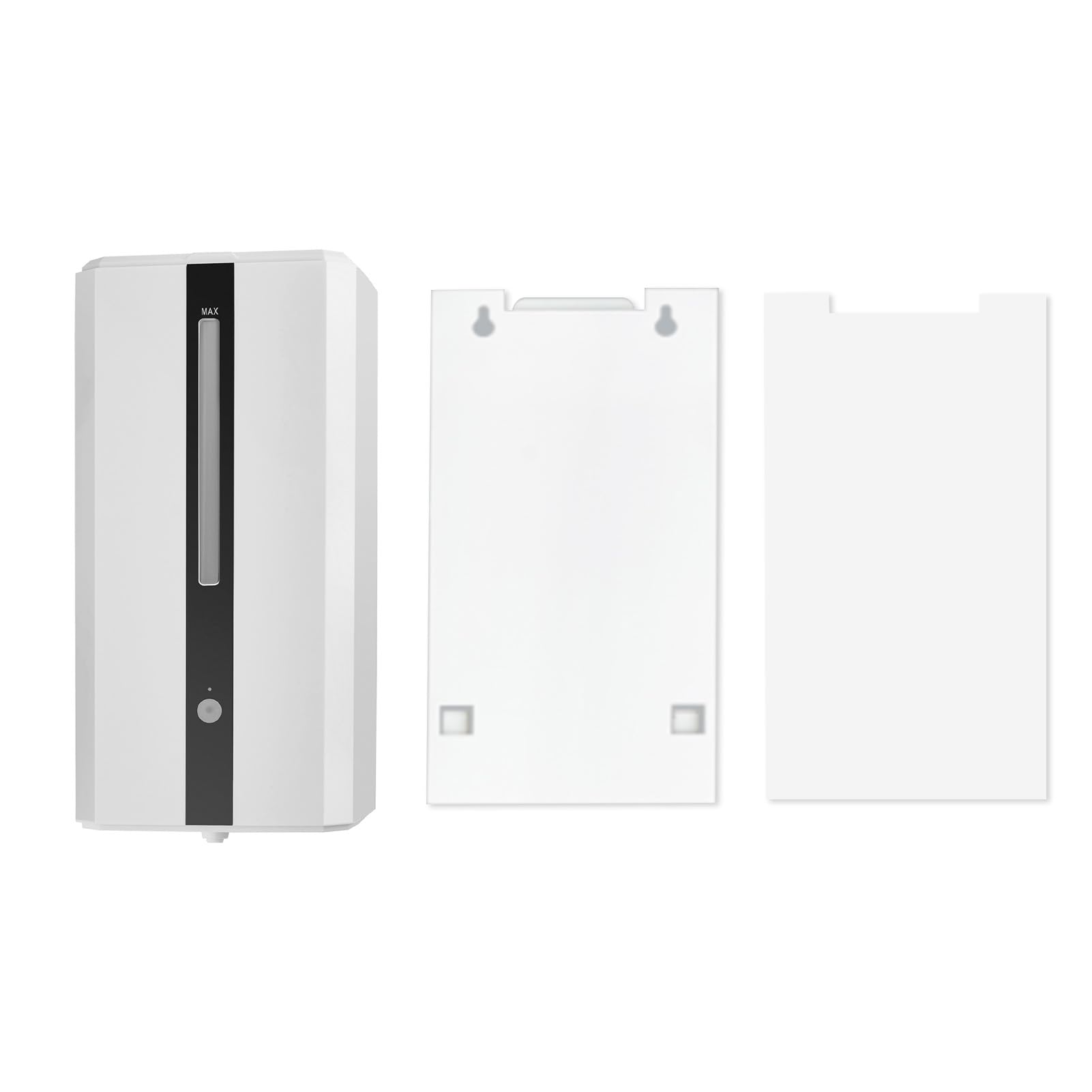 Dispenser automatico di sapone touchless da 1000 ml con finestra visibile e funzionamento a batteria per bagno, lavanderia, casa, hotel e ufficio