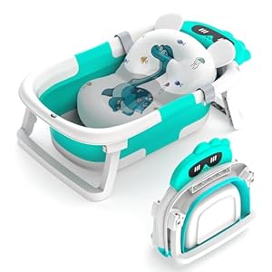 Glenmore JR-BLUE Babybadewanne Faltbar