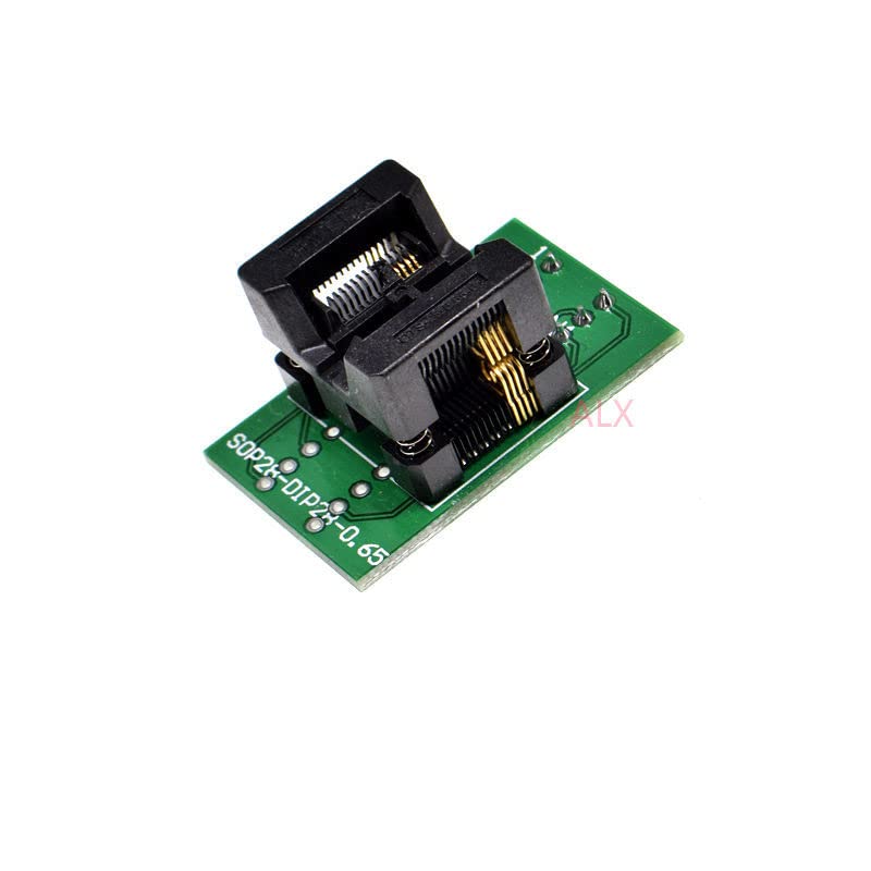 1PCS SSOP8 TSSOP8 to DIP8 Programmer Adapter Socket TSSOP to DIP Converter Test chip IC for 0.65MM Pitch