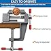 Oruiiju 3.5 Inch Compact Aluminum Alloy Swivel Mini Bench Vise - Multifunctional Clamping Tool for Jewelry Making, Hobby Craft, Model Building & Electronics Repair