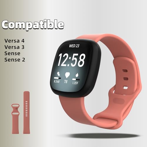 Pack 4 correas compatibles con Fitbit Versa 4 y otros miniatura 2