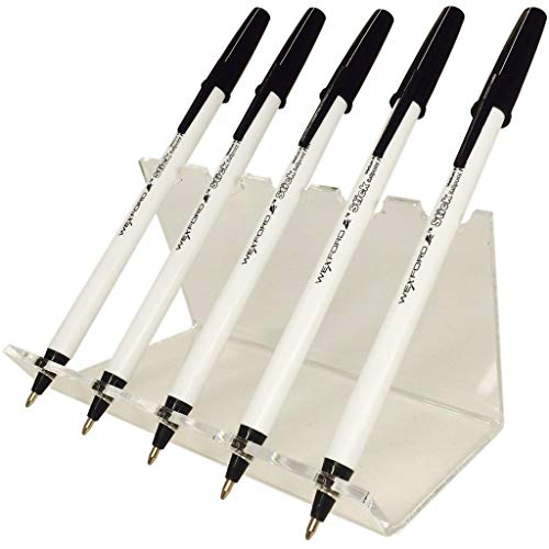 Dazzling Displays Clear Acrylic 5-Pen Stand