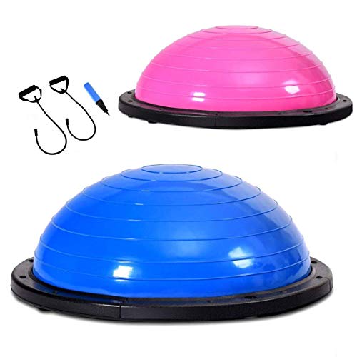 Bosu: come usarlo, benefici, esercizi e programma di allenamento per tonificare la muscolatura profonda 1 COSTWAY Balance Trainer Ball | Palla di Equilibrio...