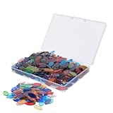 BESTonZON 443 Pièces Carreaux de Mosaïque en Verre, Tesselles Colorées en Forme de Feuille...