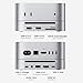 Mac mini M4 Dock & Hub with 8TB NVMe SSD Enclosure, 4K@60Hz HDMI, 2x10Gbps USB A, 1x5Gbps USB A, USB-C Charge, SD/TF, Audio 3.5mm, Stand Docking Station for Mac mini M4/M4 Pro