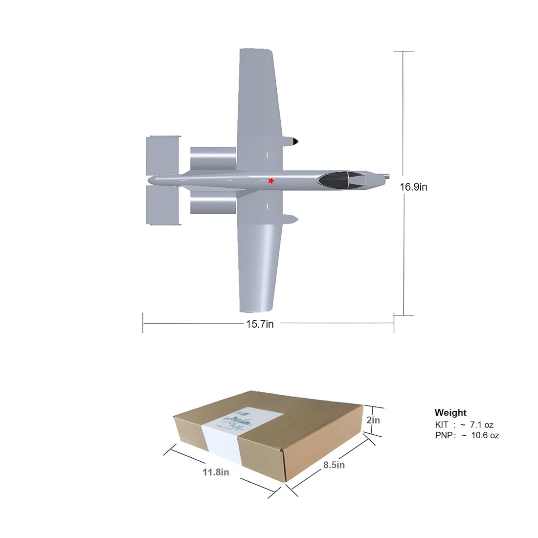 A-10 Zestaw szybkich modeli myśliwców, podwójny wentylator kanałowy 30 mm, zestaw samolotów stałoskrzydłowych z rozpiętością skrzydeł 430 mm, samolot wojskowy DIY dla początkujących