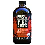 Quick Fire Cider Recipe: Boost Your Immunity Fast 3 Herbal Revolution Fire Cider Apple Cider Vinegar - Certified Organic Non-GMO ACV Infused with Ginger, Horseradish, Hot Peppers, Honey, and More - Made Using Regenerative Farming Practices 16 Oz