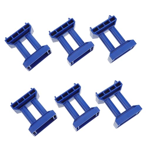 Hemoton Elevate Your Toy Train Tracks 6 Pcs Train Bridge Riser Supports Stackable Track Set