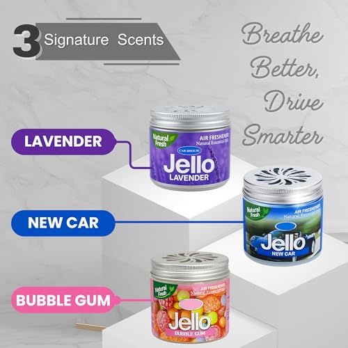 Image of Natural Fresh Bubble Gum Scent Air Freshener - 100% Natural Fragrance | Long-Lasting Car & Home Deodorizer | Pet & Child Safe, Odor Eliminator for Cars, Offices (1 Pcs., Bubble Gum)