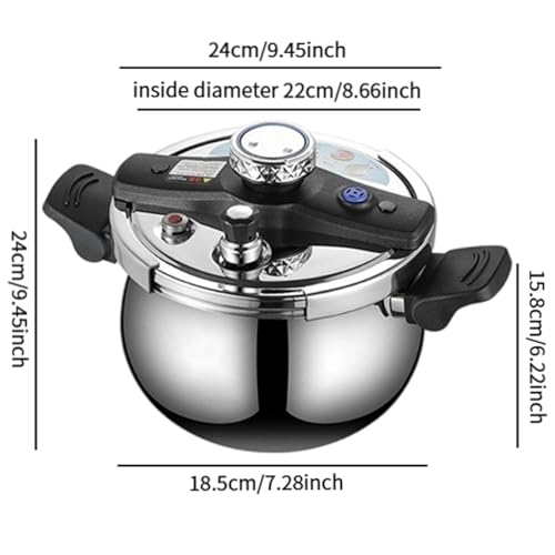 Olla a presión Acero inoxidable 7 L miniatura 2