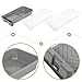 SAFIGLE 4-inch Plastic Paint Tray Set with 2 Disposable Tray Liners Lightweight Paint Pans for Wall Painting DIY Projects Portable Painting Wall Tools 3pcs Kit