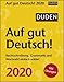 Produktbild Auf gut Deutsch! Duden - Kalender 2020 - Rechtschreibung, Grammatik und Wortwahl einfach erklärt - Harenberg-Verlag - Tagesabreißkalender - 11 cm x 14 cm