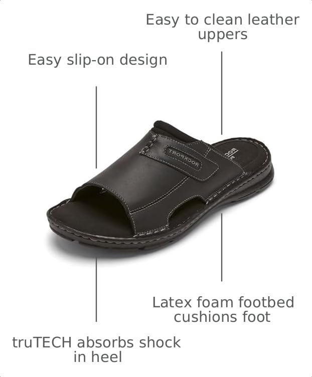 Image of Rockport Men's Darwyn 2 Slide Sandal