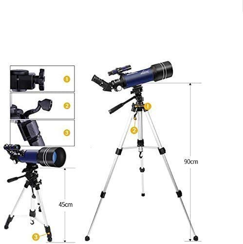 SEESEE.U Teleskop HD Professionals Teleskop für Kinder Erwachsene Refraktor Astronomie Teleskop Beobachten des Mondes… – Bild 6
