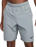 Nike Dri-FIT Men's 9" Woven Training Shorts (as1, Alpha, l, Regular, Regular, Smoke Grey/Particle Gr