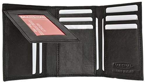 New Flip-Up Mens Wallet & Card Holder Trifold BR #2394