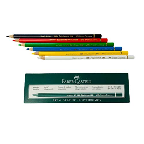 Faber-Castell Polychromos 油性色鉛筆 バラ56色 Polychromos colour pencil, pencil roll, filled, 34 pieces
