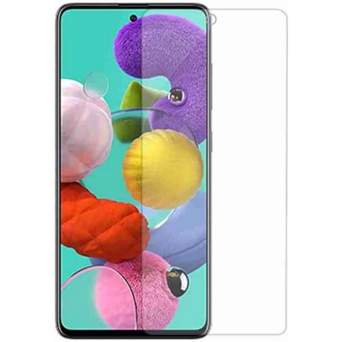 Image of Embed HD-Clear Screen Guard for Samsung A51 5G - Harder or Durable Plastic & More Impact-Resistant Than Glass, with Free Installation Kit