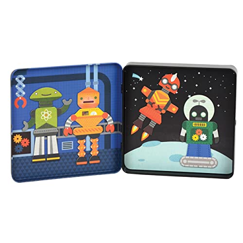 Petit Collage PTC225 Magnetic Play Set, Robot Remix thumb #1