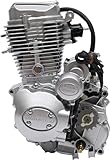 Motorcycle Engine 200cc 250cc ATV Engine Motor Kit 14HP 4 Stroke Dirt Bike Engine Manual Transmission 5-Speed Single Cylinder Air-Cooled Vertical Engine Motor 7500rpm Motor Kick Electric Starter
