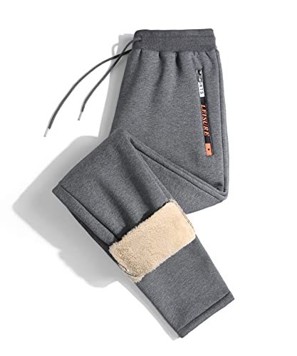Pantalon de jogging pour homme doublé en coton idéal pour le cocooning