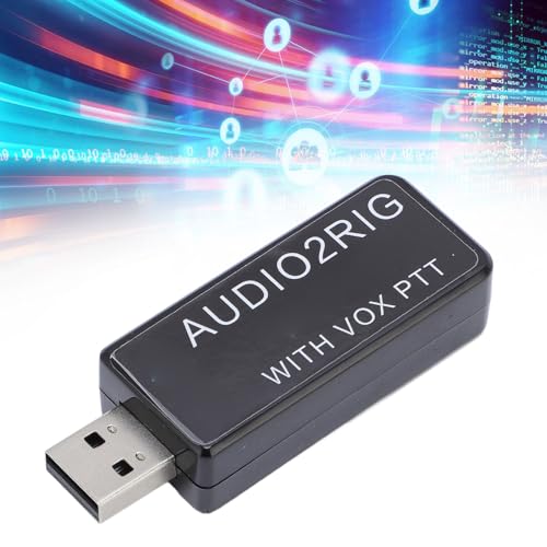 Amateur -Radio -Digitalmodi Interface Connector für PTT HF Kit VHF UHF FT8 FT4 JS8CALL RTTY SSTV mit FT818 -Kabel, Eingebaut in Sound -Codec Eingebaut