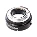 FocusFoto Auto Focus AF Electronic Automatic Lens Adapter Ring for Canon EF EF-S Lens to Canon EOS M EF-M Mount Mirrorless Camera Body M1 M2 M3 M5 M6 M10 M50 M100 M200, M50 Mark II, M6 Mark II