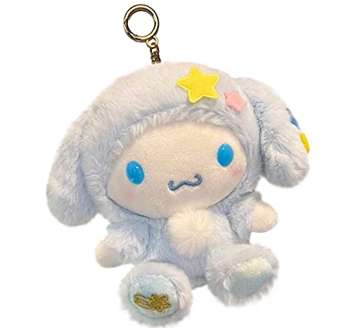 My Melody Plush Keychain,5in/13Cm Plush Toy Plush Doll ï¼ŒCute Kuromi Cinnamoroll Plush Keychain Stuffed Animal Toys Anime Figure Cosplay Pendant Doll Keyring Accessoriesï¼ŒPendant Toy Girls Gift