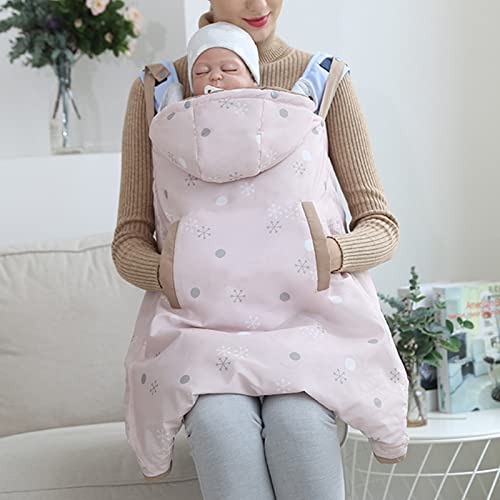 Timpfee Winter zachte babydrager met taillekruk, warm zijvak, U-vorm verwijderbare voering, draagbare opslag… - Image 3