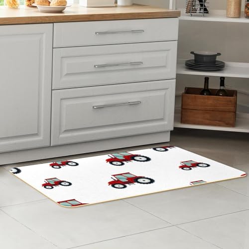 Tapete de cocina de vehículo de granja para pasillo y cuarto de lavado 7