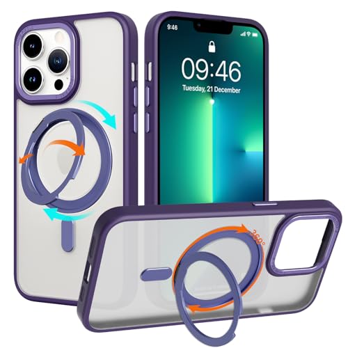 ZIYE iPhone 13 Pro MaxpCP[X X^ht [MagSafeΉ] X ϏՌ ~^[O[h wr[f[eB[Jo[ 360x]\ȃOLbNX^ht jp p[v