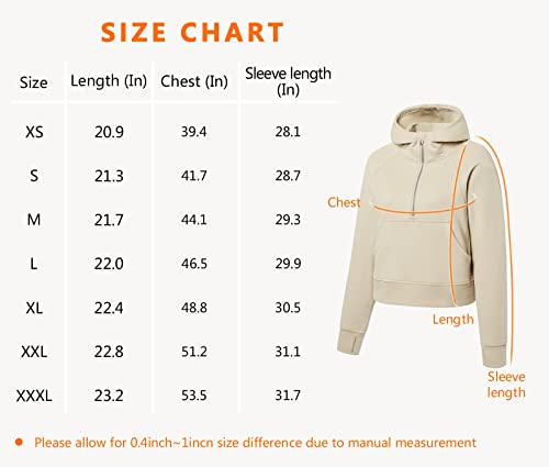 Dragon Fit Women Half Zippe Hoodies Collar Pullover Sweatshirts With Pockets Long Sleeve Crop Tops Thumb Hole #TOP6