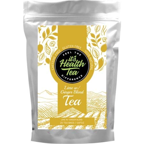 LemonGrass Lime with Ginger Tea Blend 20 Tea Bags Gluten